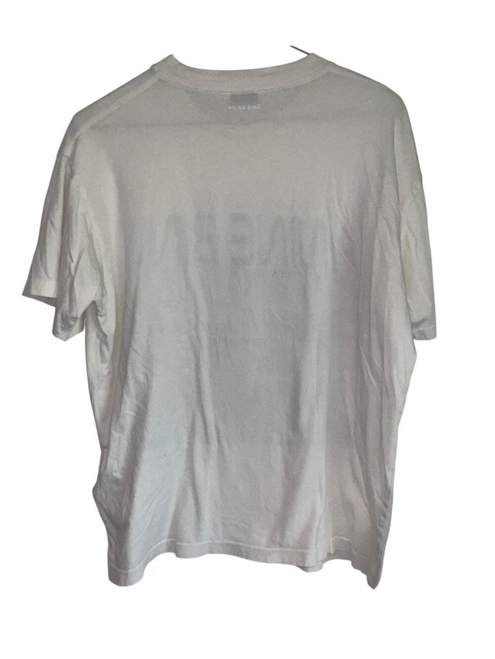 Anine Bing Wildflower Logo Tee XSmall Womens Short Sleeve Tshirt Top - Picture 7 of 16